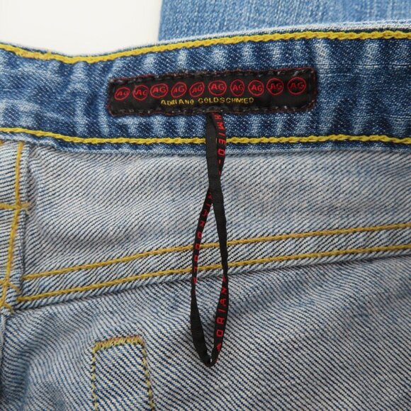 AG Adriano Goldschmied Womens 28 R The Club Bootcut Denim Jeans Cotton Blend - Picture 9 of 12